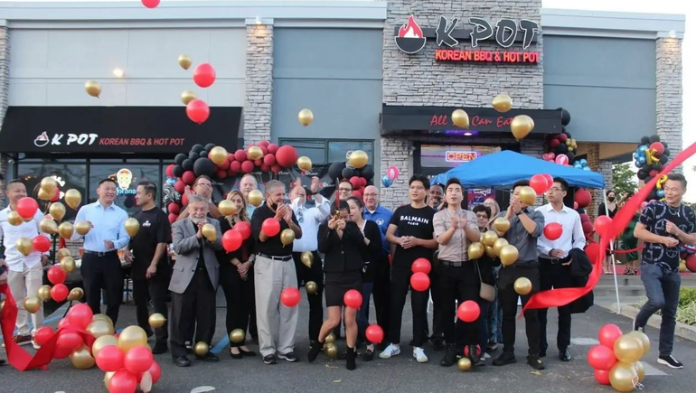 K Pot Korean BBQ & Hot Pot grand opening celebration